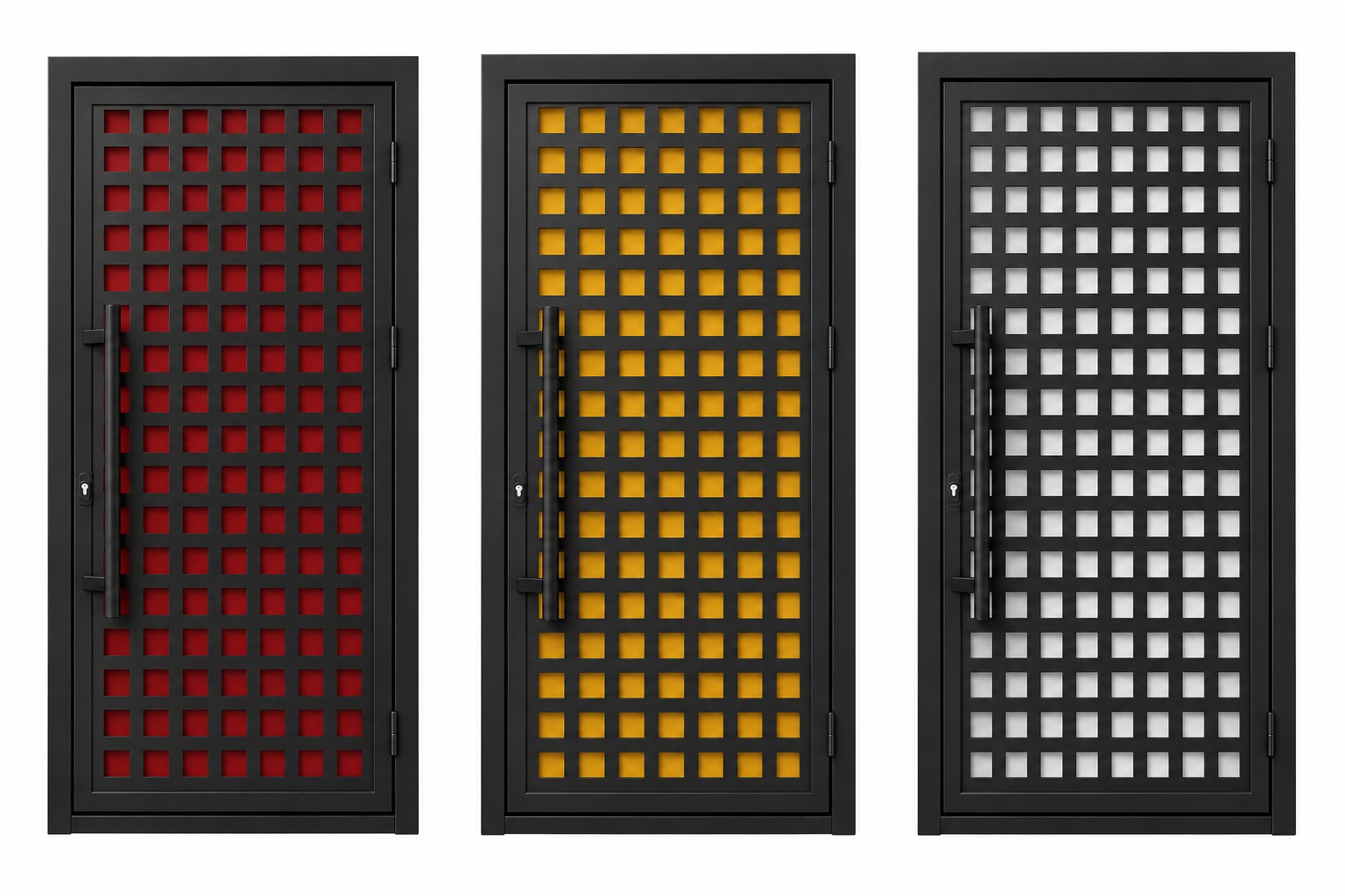 Custom steel doors Dublin — models 3002, 3003 and 3004