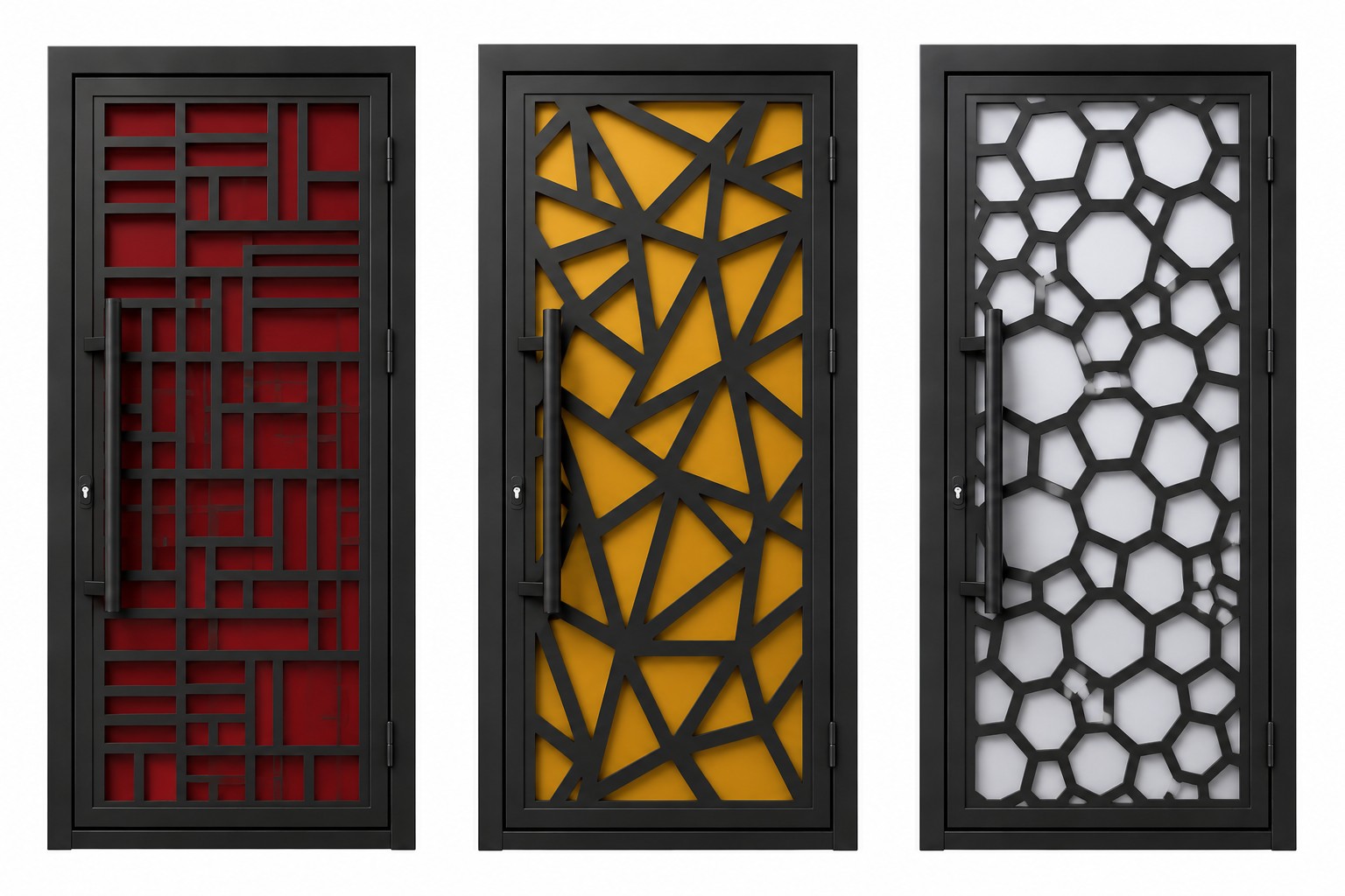 Metal Doors Dublin — architectural metal door designs models 3005, 3006, 3007